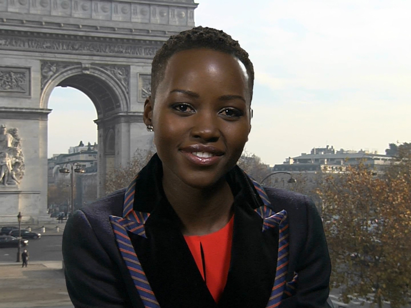 Популярная супермодель Лупита Нионго