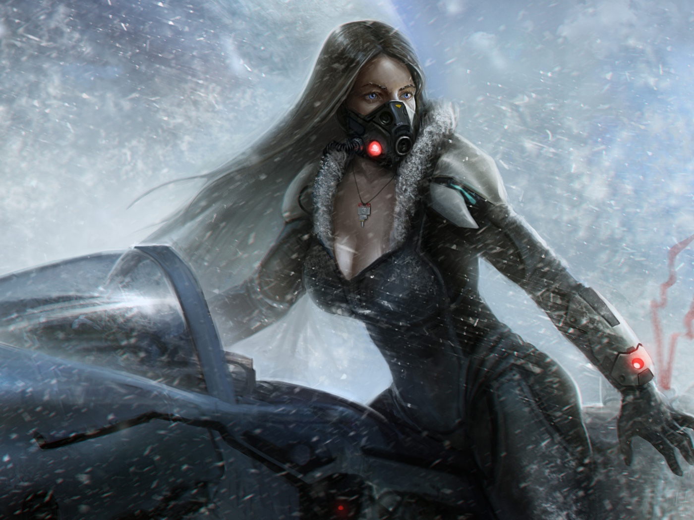 Снежная девушка с затерянной планеты