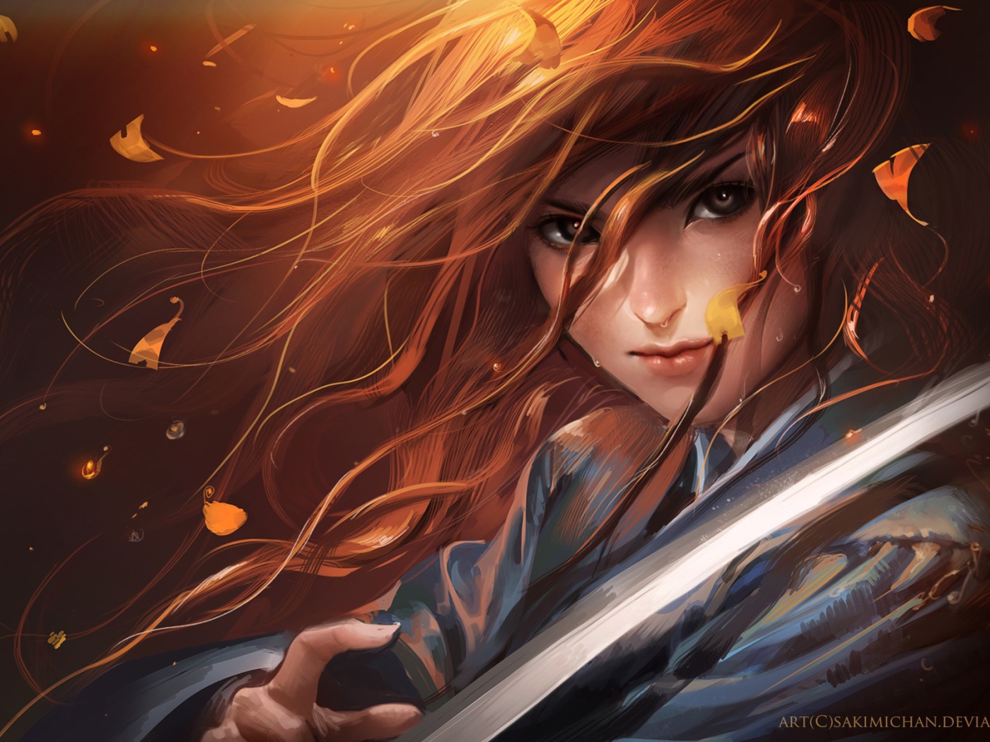 Девушка самурай