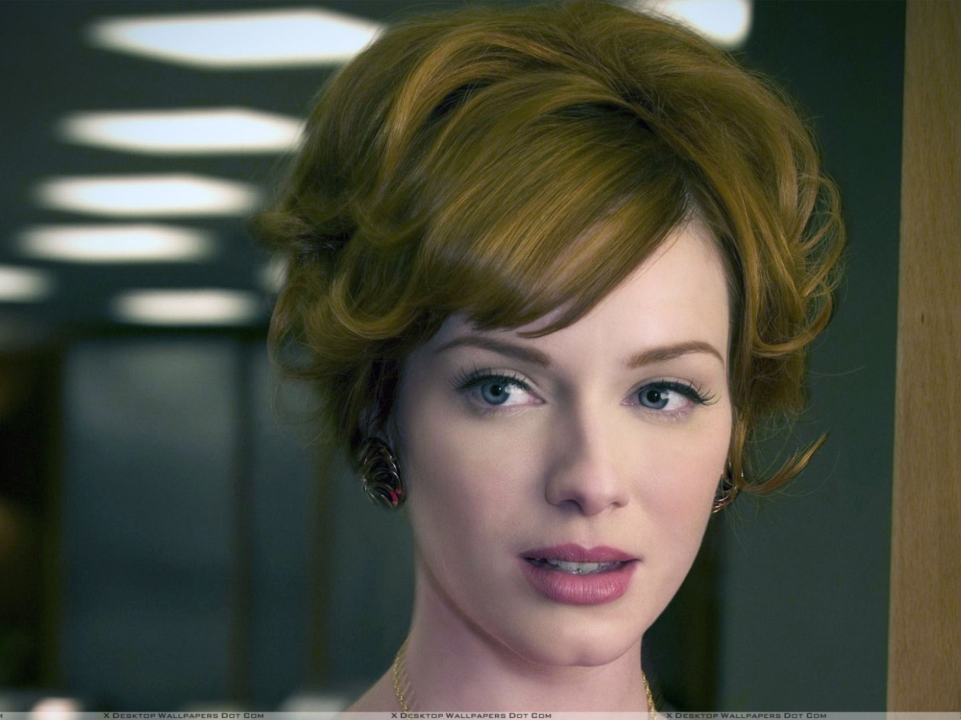 Кристина с голубыми глазами