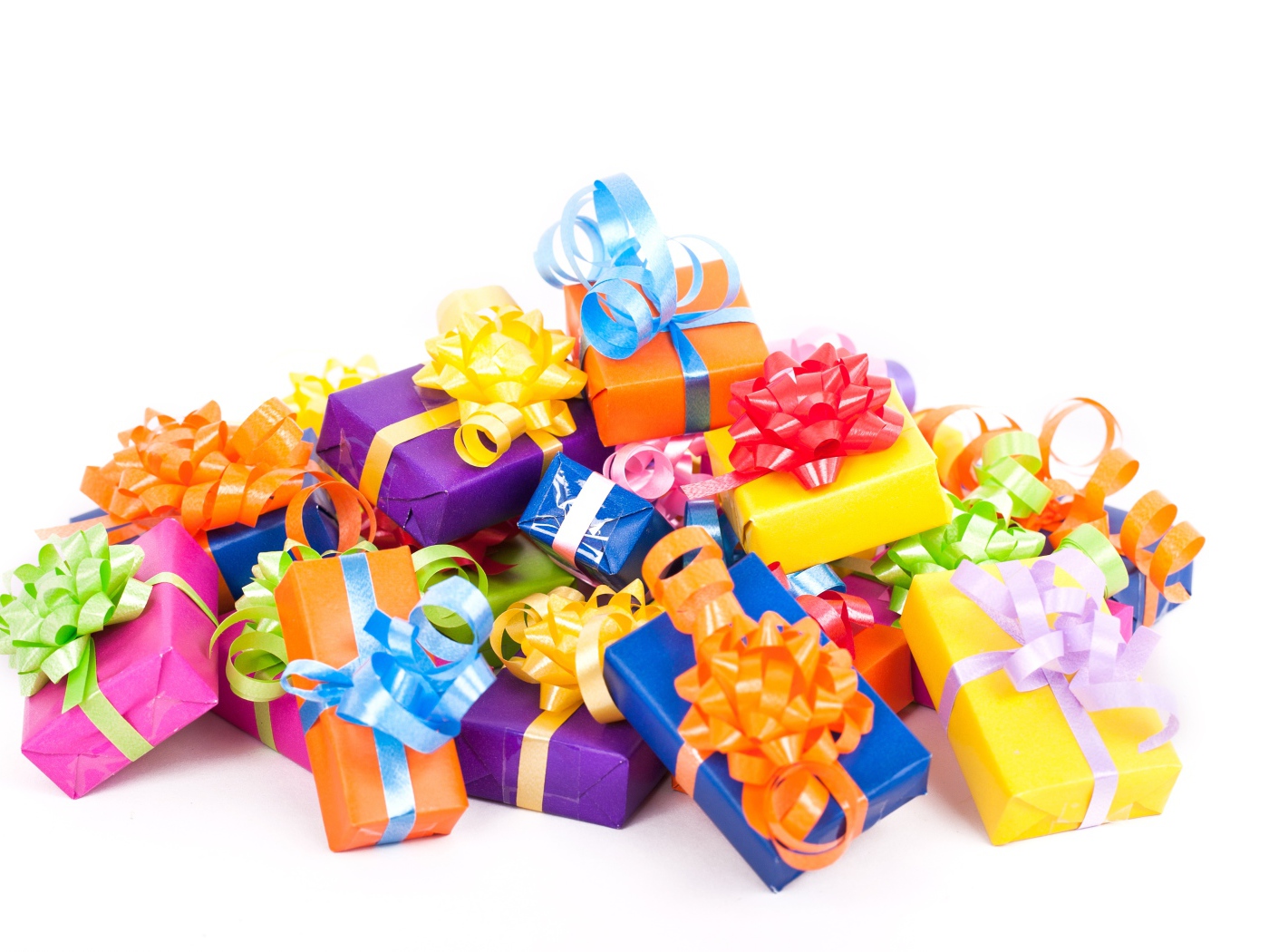 Гора подарков