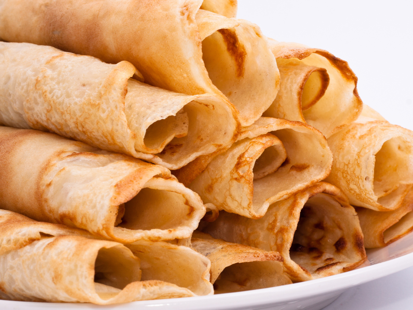 Блинные рулетики на Масленицу