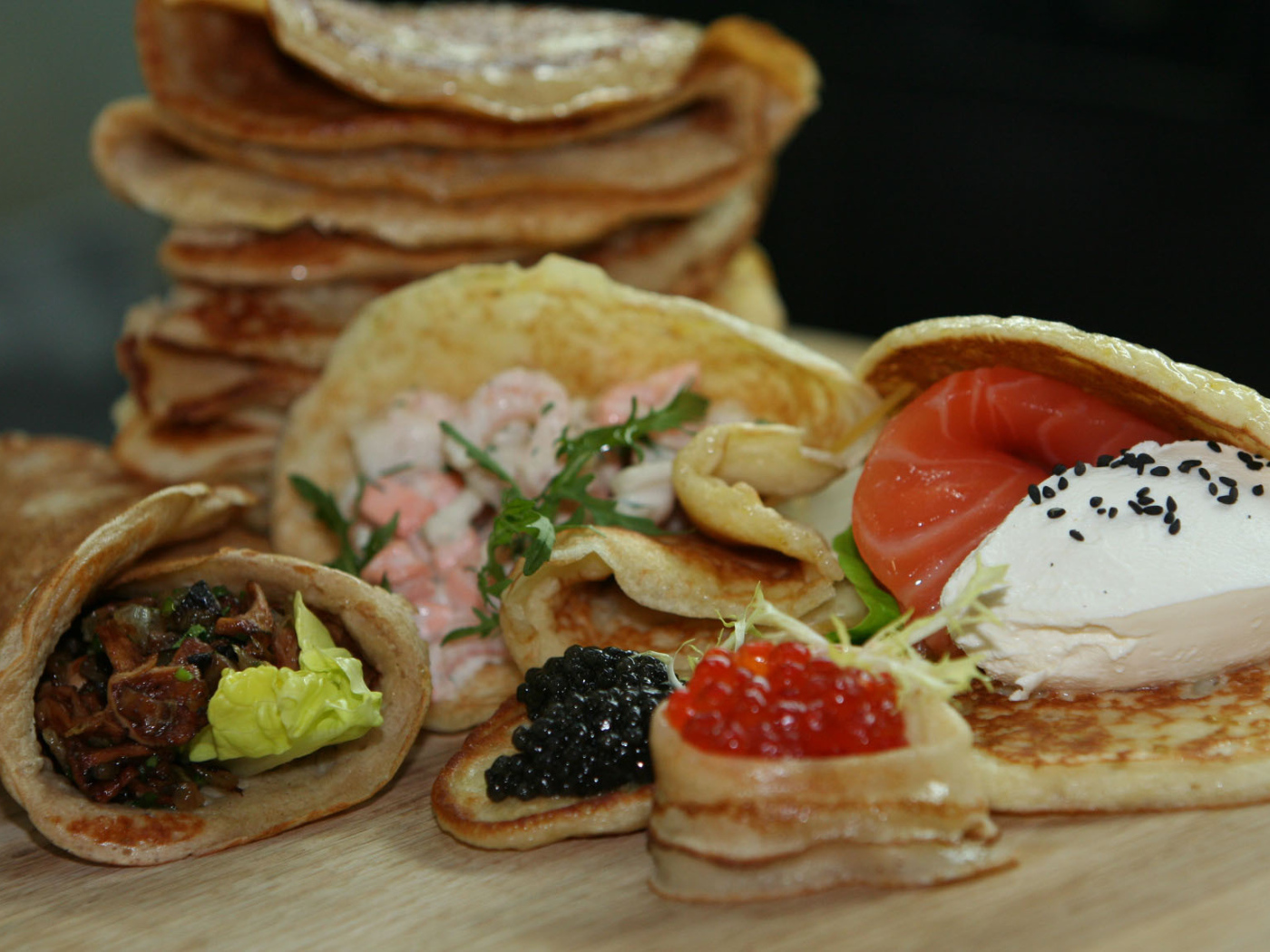 Блинный натюрморт на Масленицу