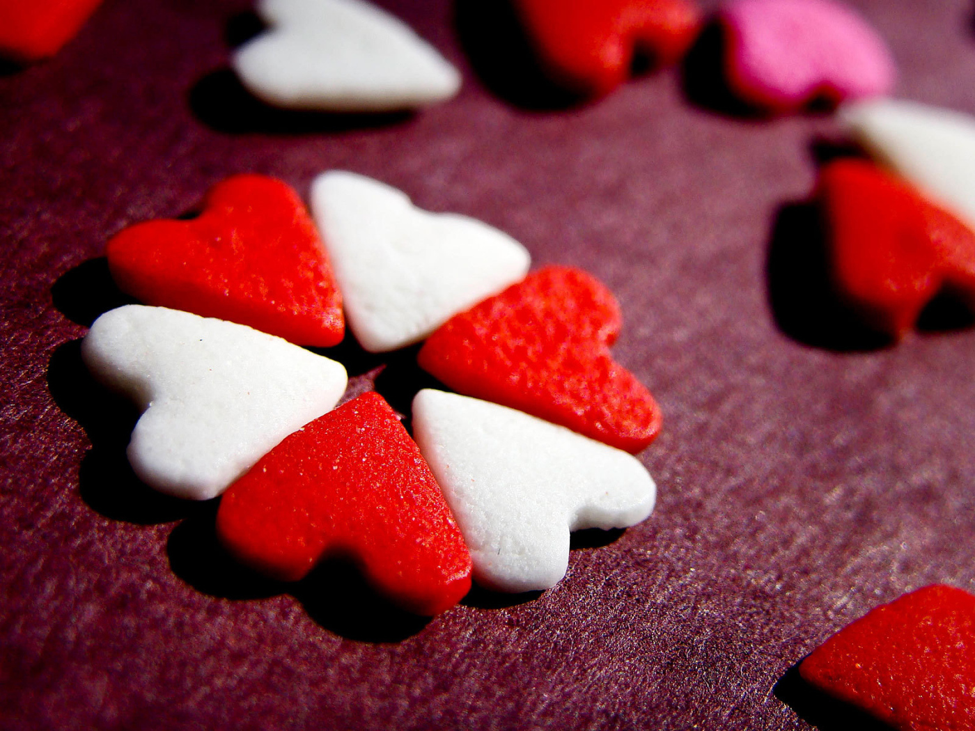 Сердца печеньки на День Святого Валентина 14 февраля