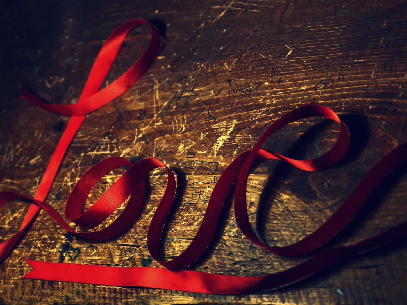 Признание из ленты на День Святого Валентина 14 февраля