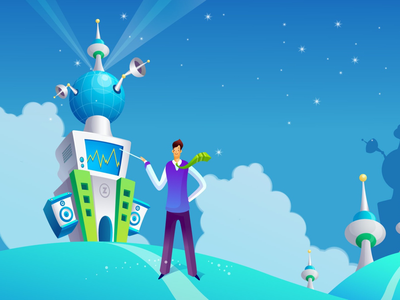 Фантастическая школа в День знаний 1 сентября