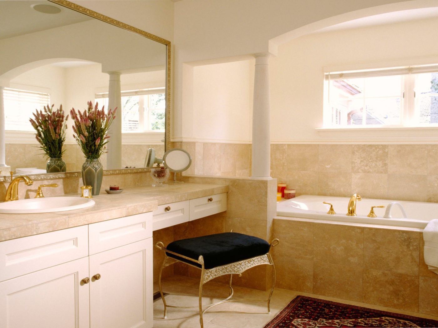 Интерьер ванной комнаты