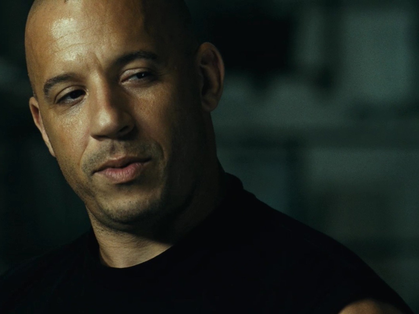 Вин Дизель крупным планом