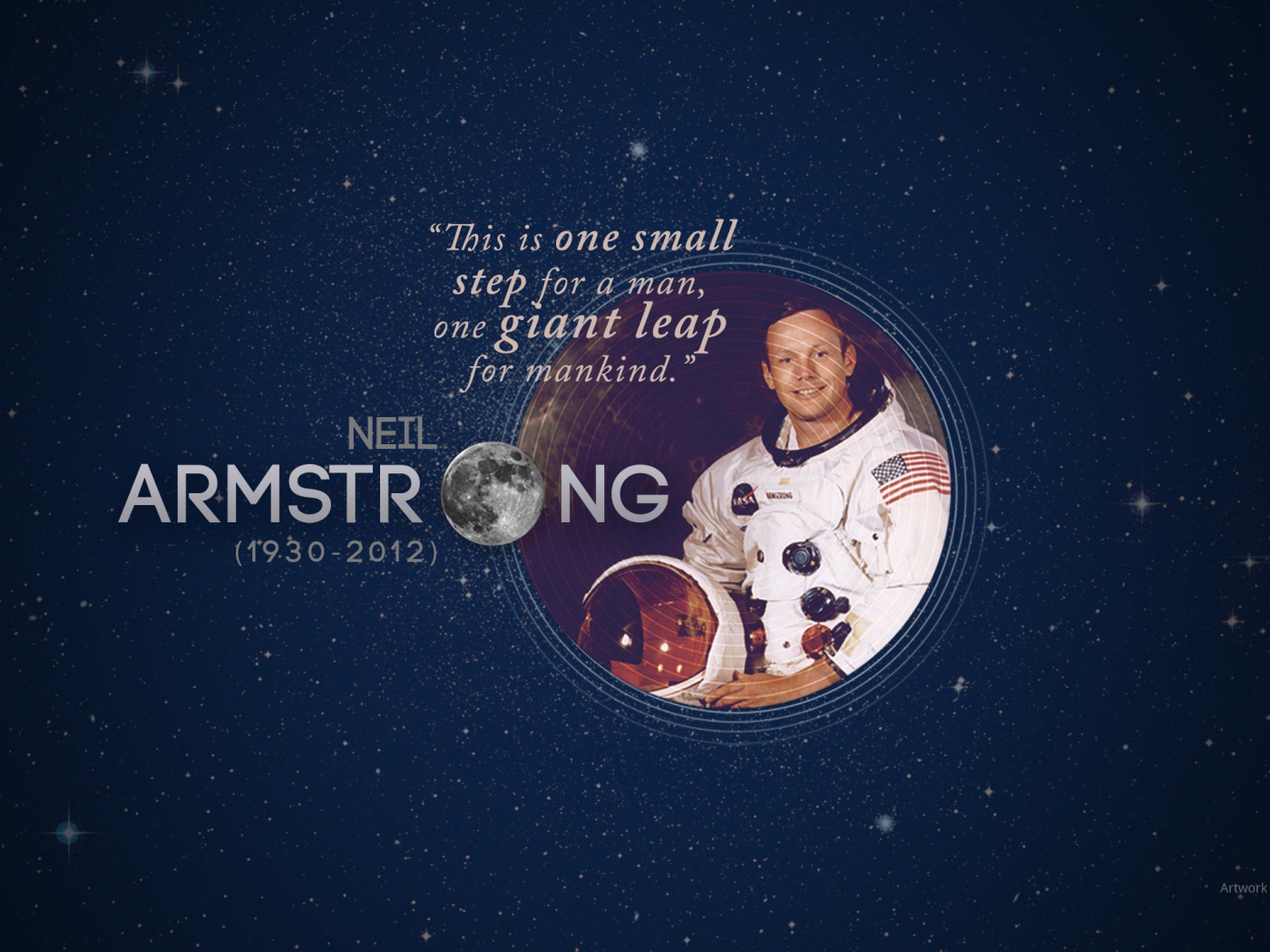 Космонавт Армстронг