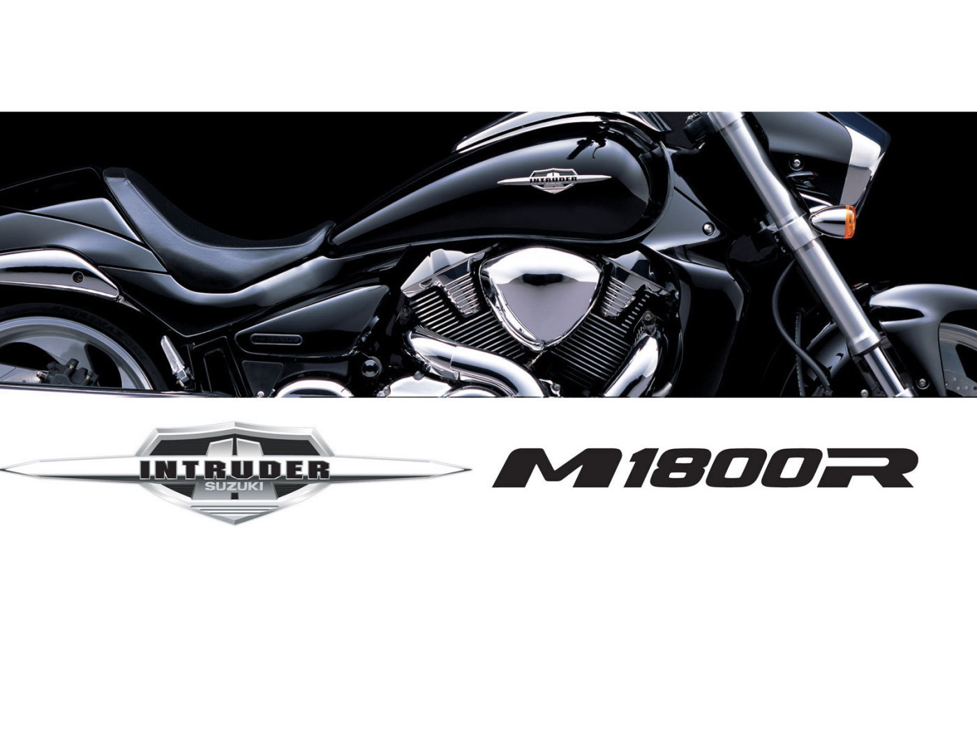 Красивый мотоцикл Suzuki Intruder M1800 R