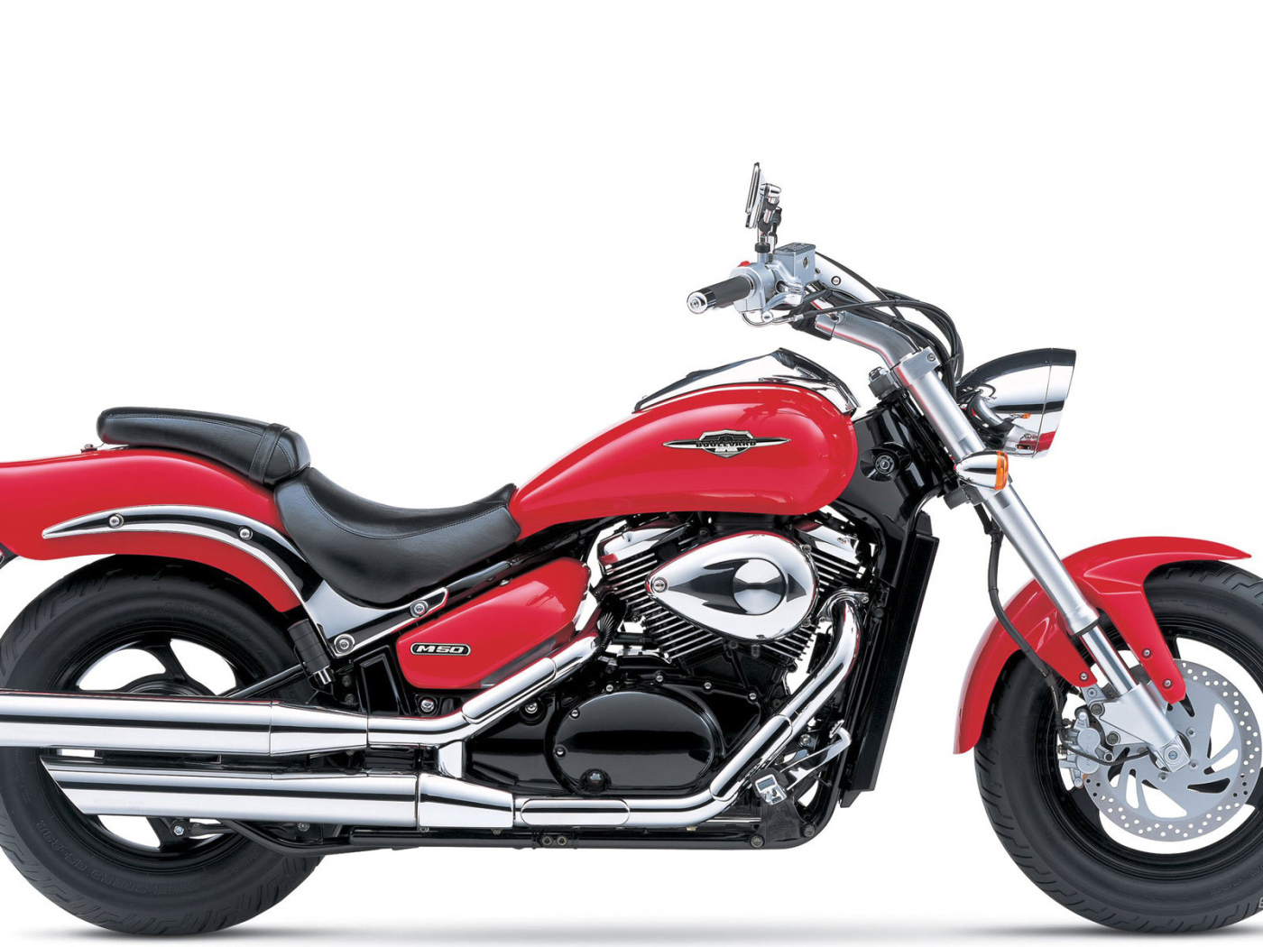 Красивый мотоцикл Suzuki Intruder M800