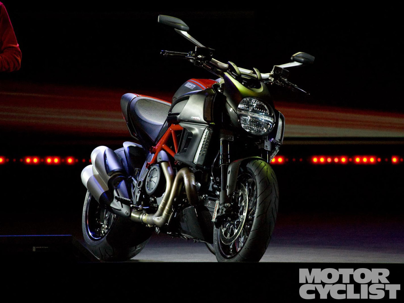 Мотоцикл модели Ducati Diavel