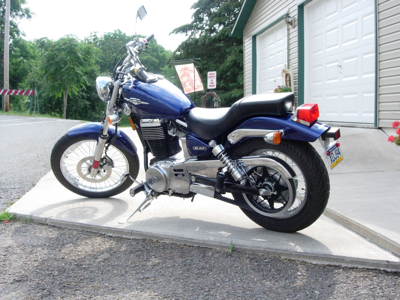 Невероятный мотоцикл Suzuki Boulevard S 40