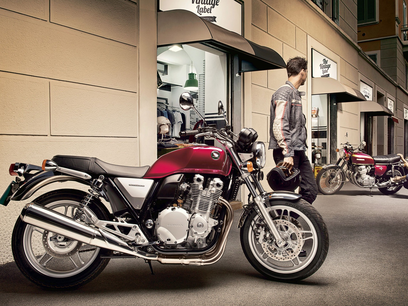 Невероятно быстрый мотоцикл Honda CB 1100