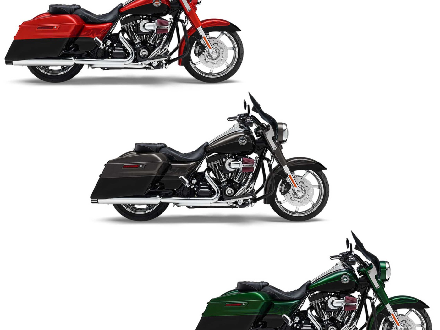 Мотоцикл модели Harley-Davidson CVO Road King