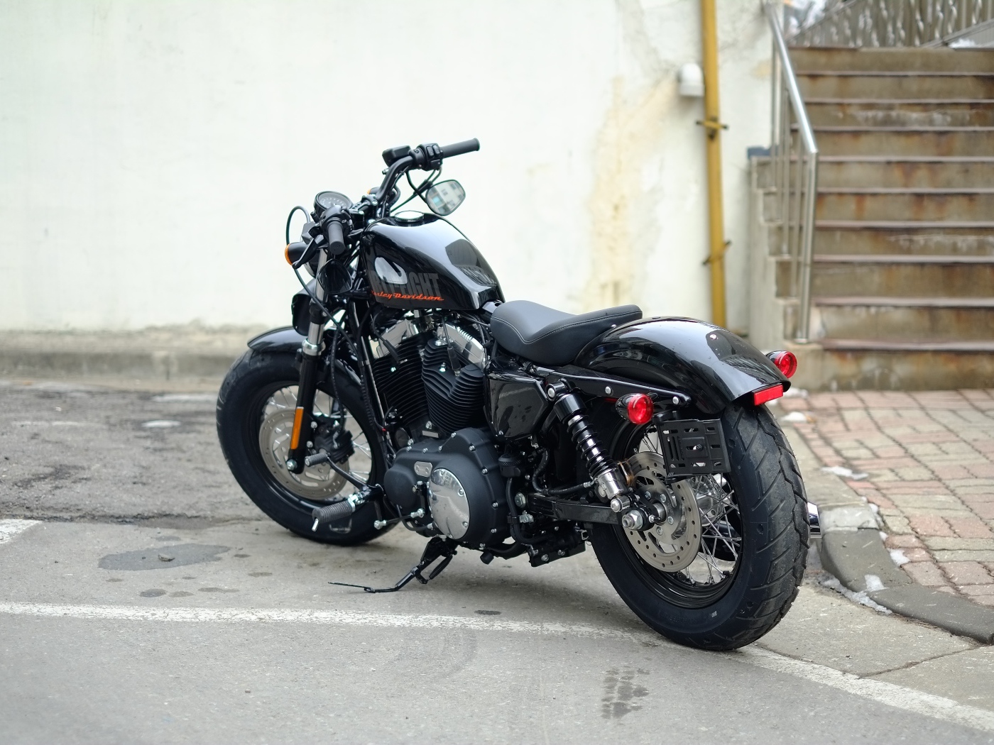Мотоцикл модели Harley-Davidson XL 1200X Sportster Forty-Eight