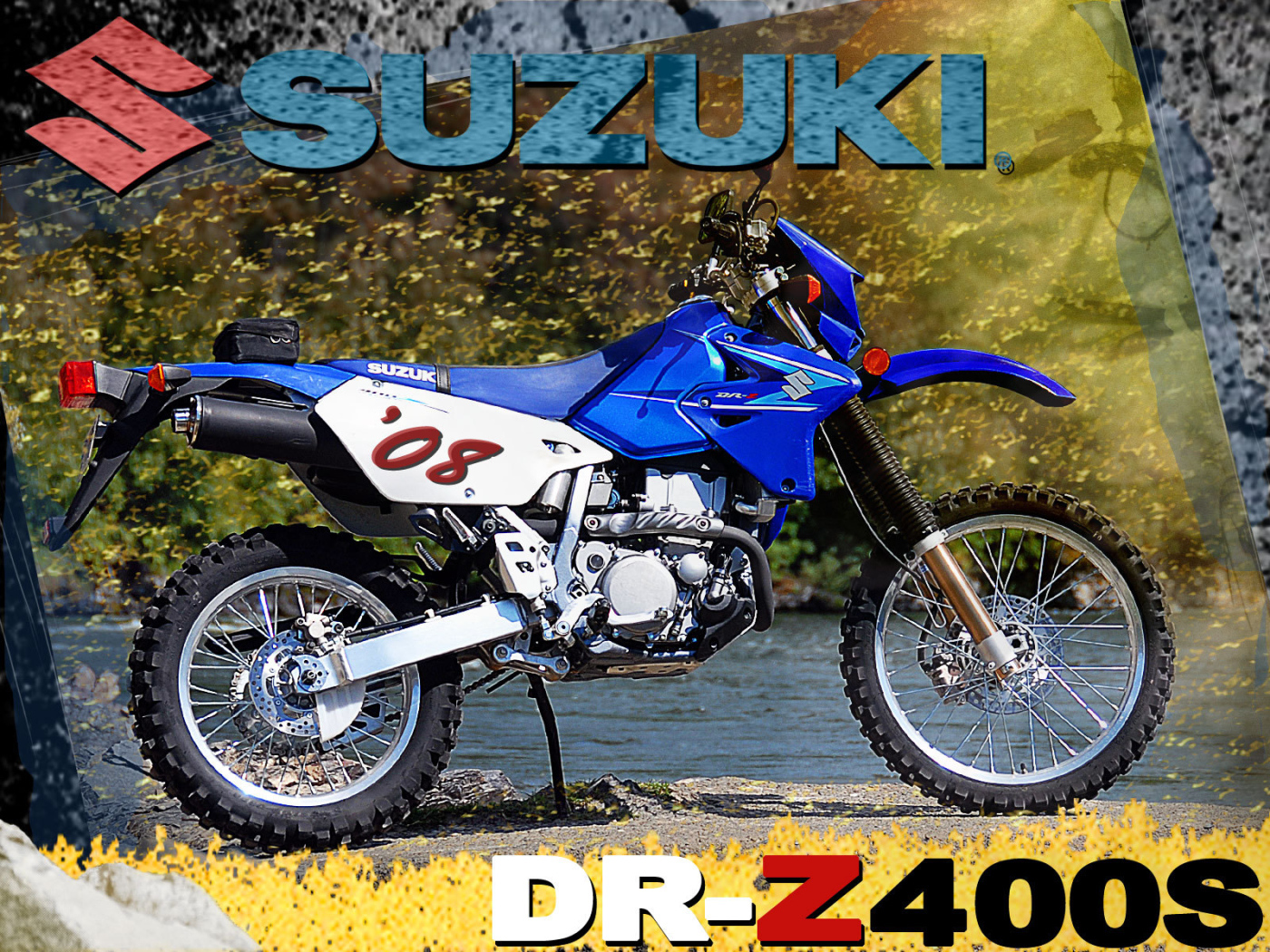 Новый мотоцикл Suzuki  DR-Z400 S