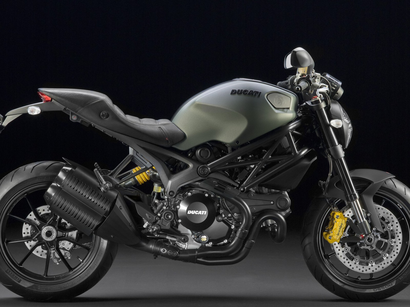 Популярный мотоцикл Ducati Monster Diesel