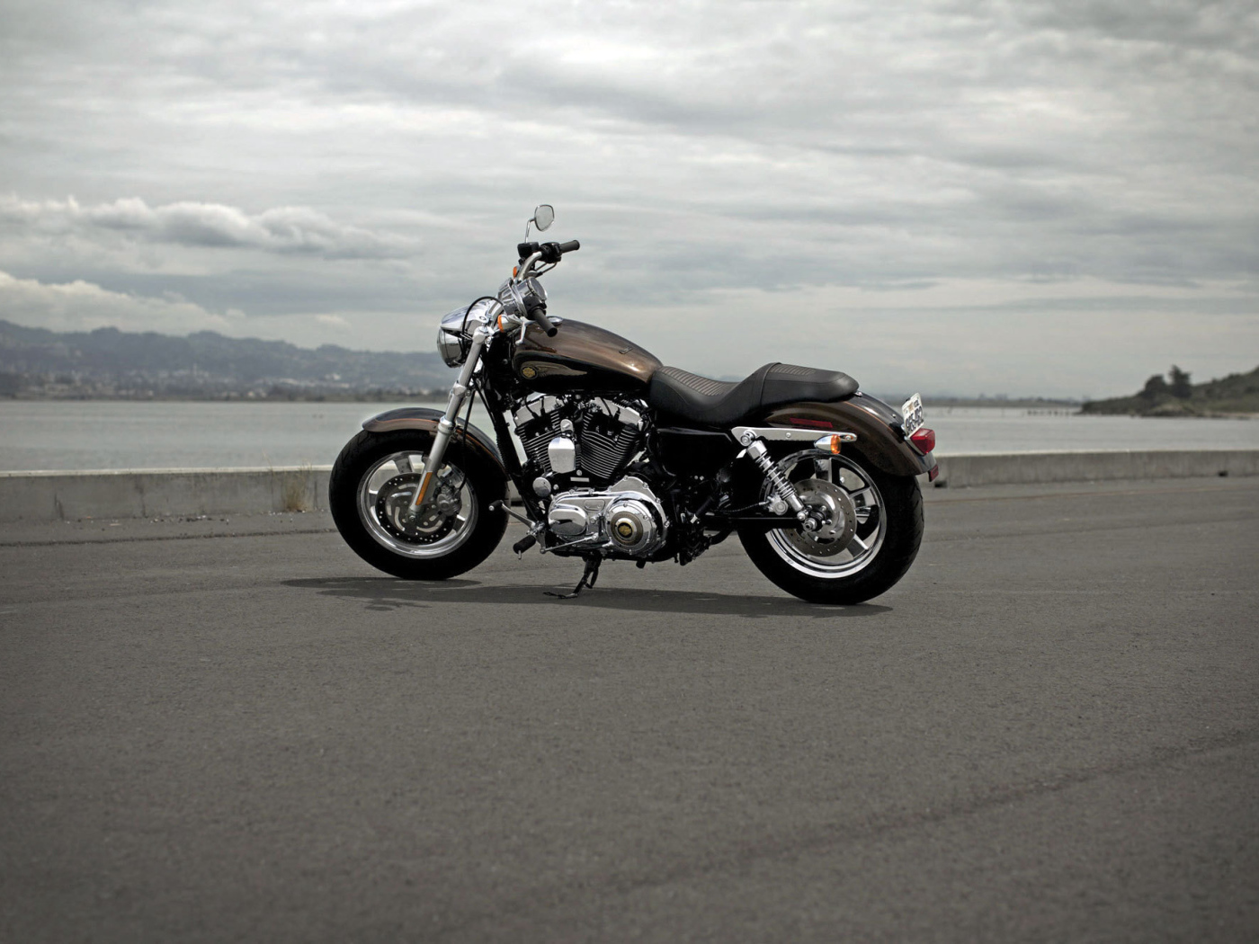 Тест-драйв мотоцикла Harley-Davidson XL 1200C Sportster Custom