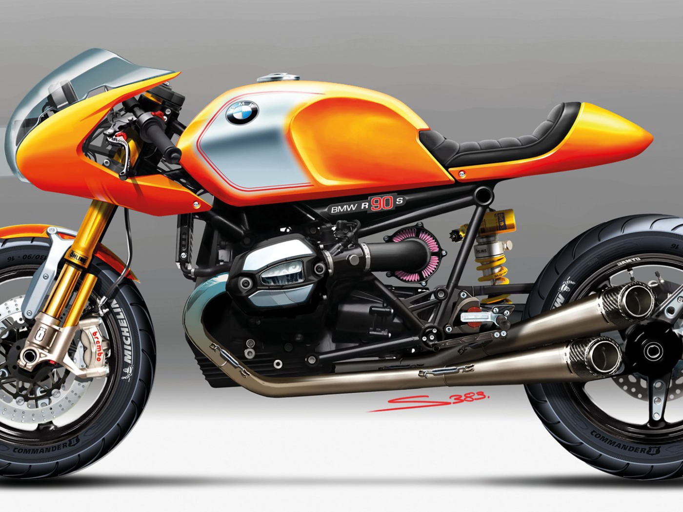 Мотоцикл BMW Concept 90