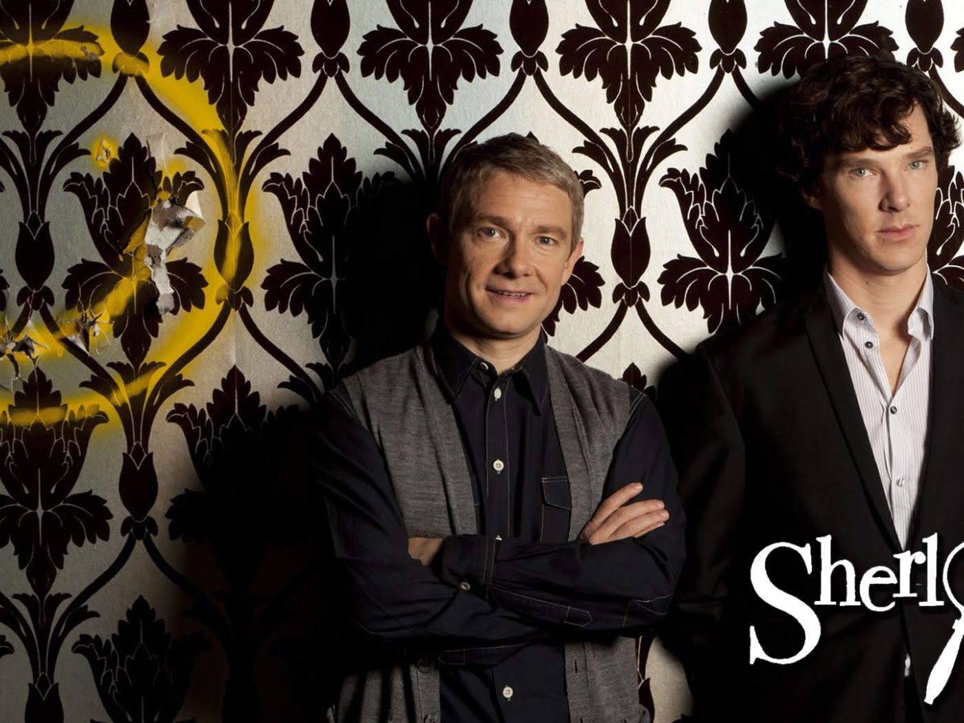 Веселый постер сериала Шерлок