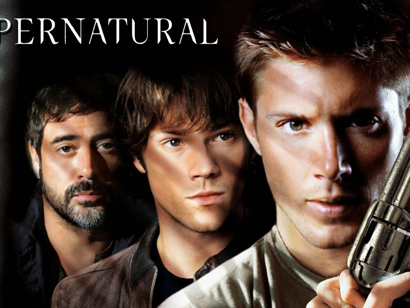 Дин с пистолетом из сериала Сверхъестественное