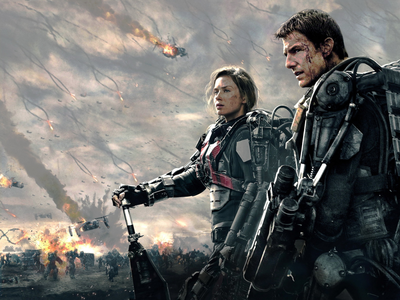 Отличный фильм  Грань будущего 2014