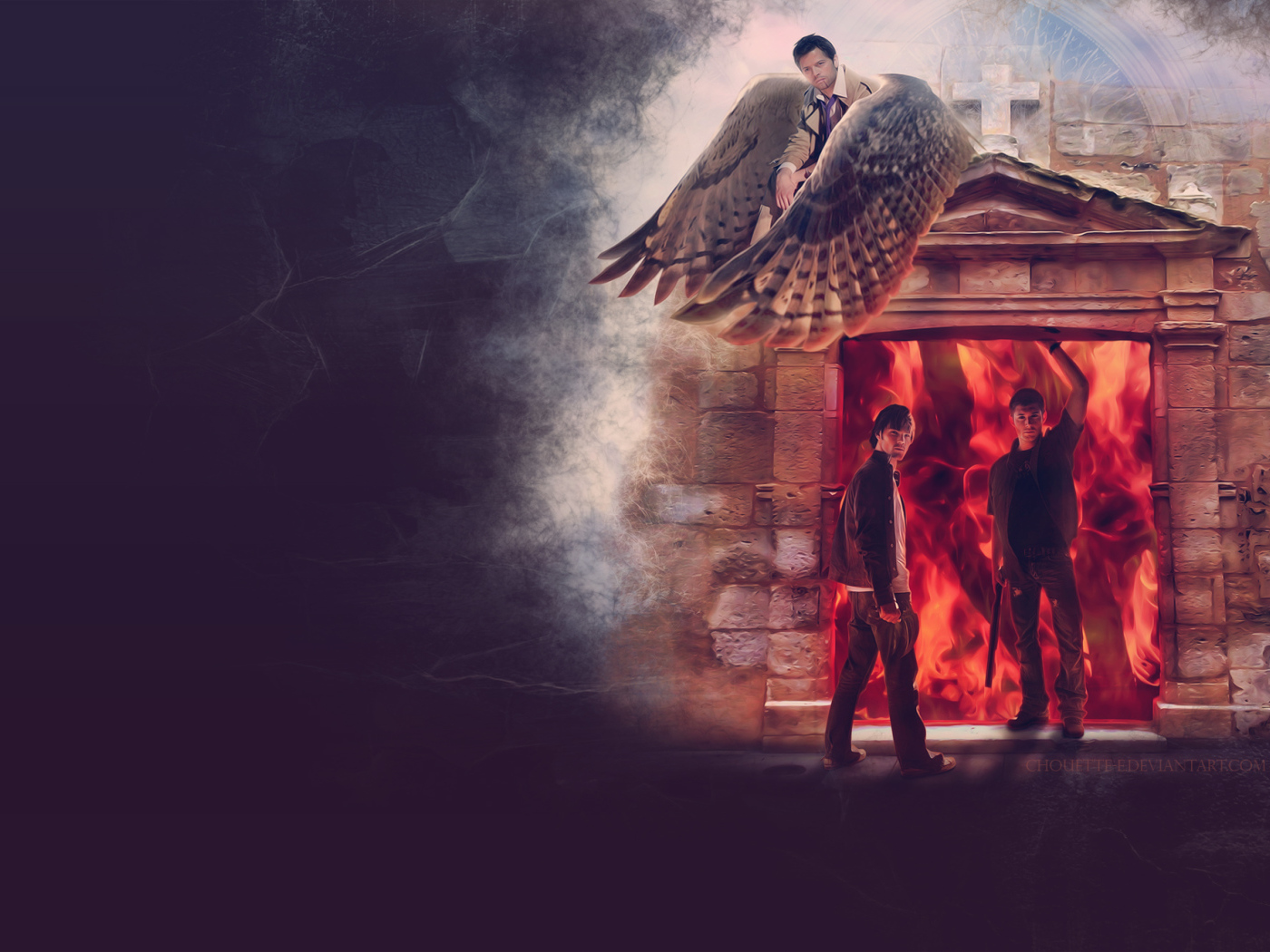 Врата ада из сериала Сверхъестественное