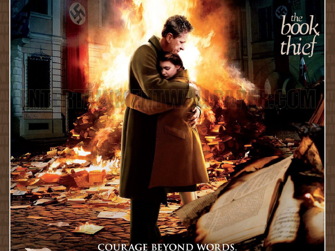 Момент из фильма Воровка книг