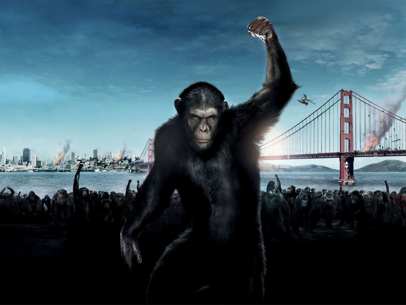 Новый кинофильм Планета обезьян Революция