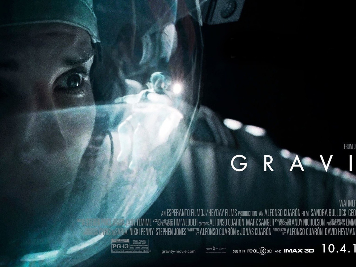 Интересный кинофильм Гравитация