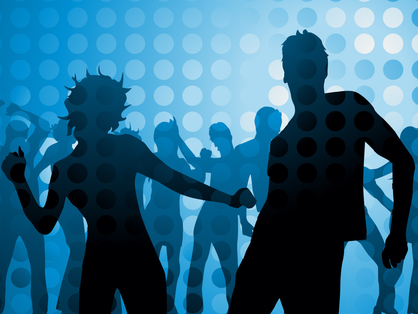 Страстная пара на танцполе