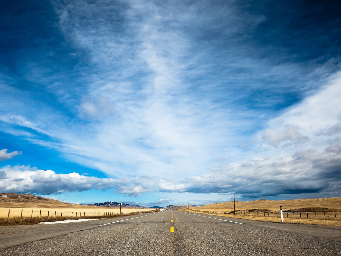 Дорога и небо