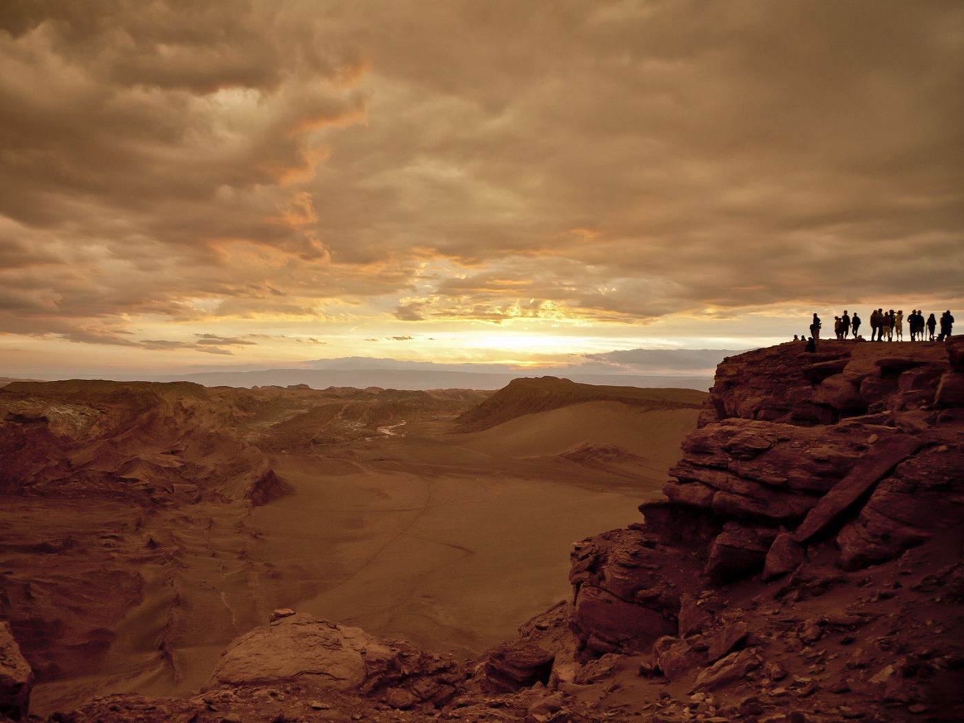Лунная пустыня в Чили