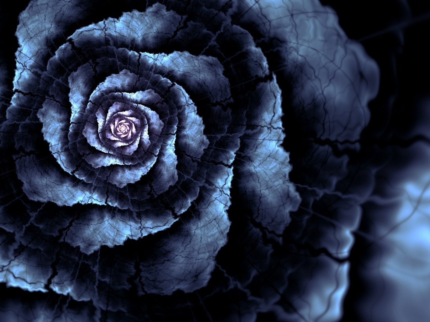 Абстрактный цветок роза