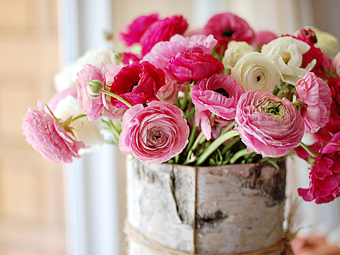 Букет в бересте