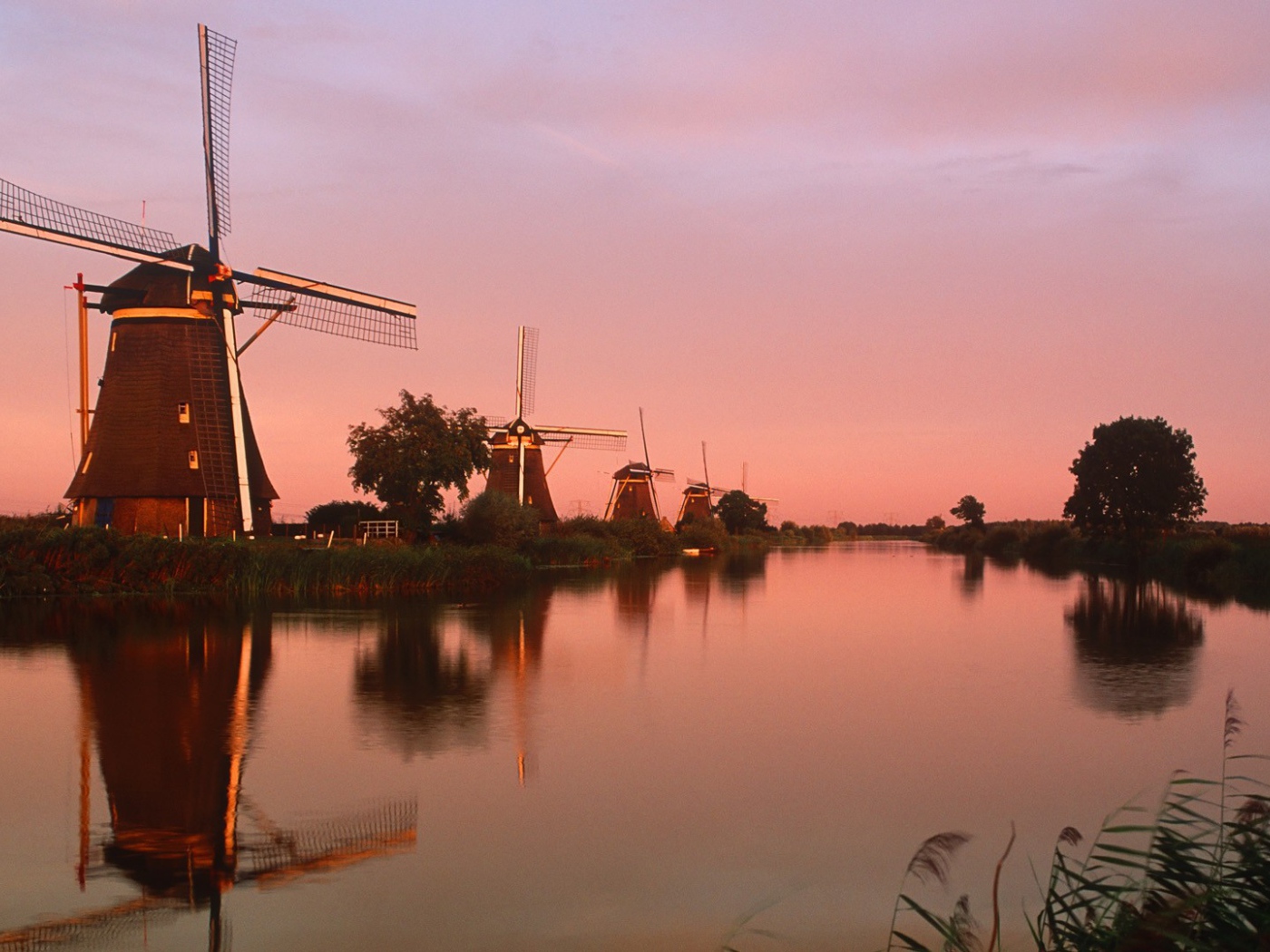 Ветряные мельницы в Голландии