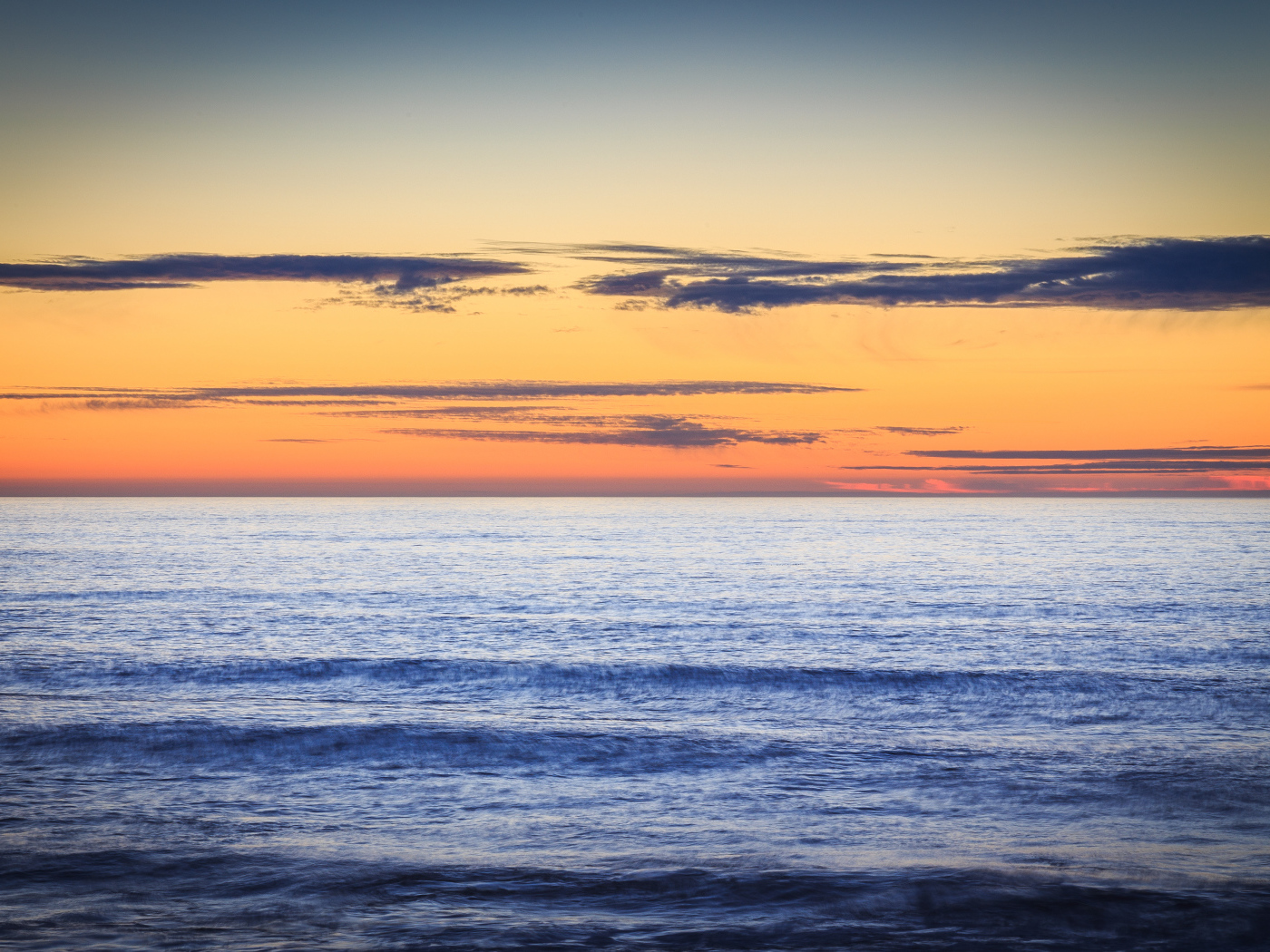 Закат с мыса Араго, Орегон, США