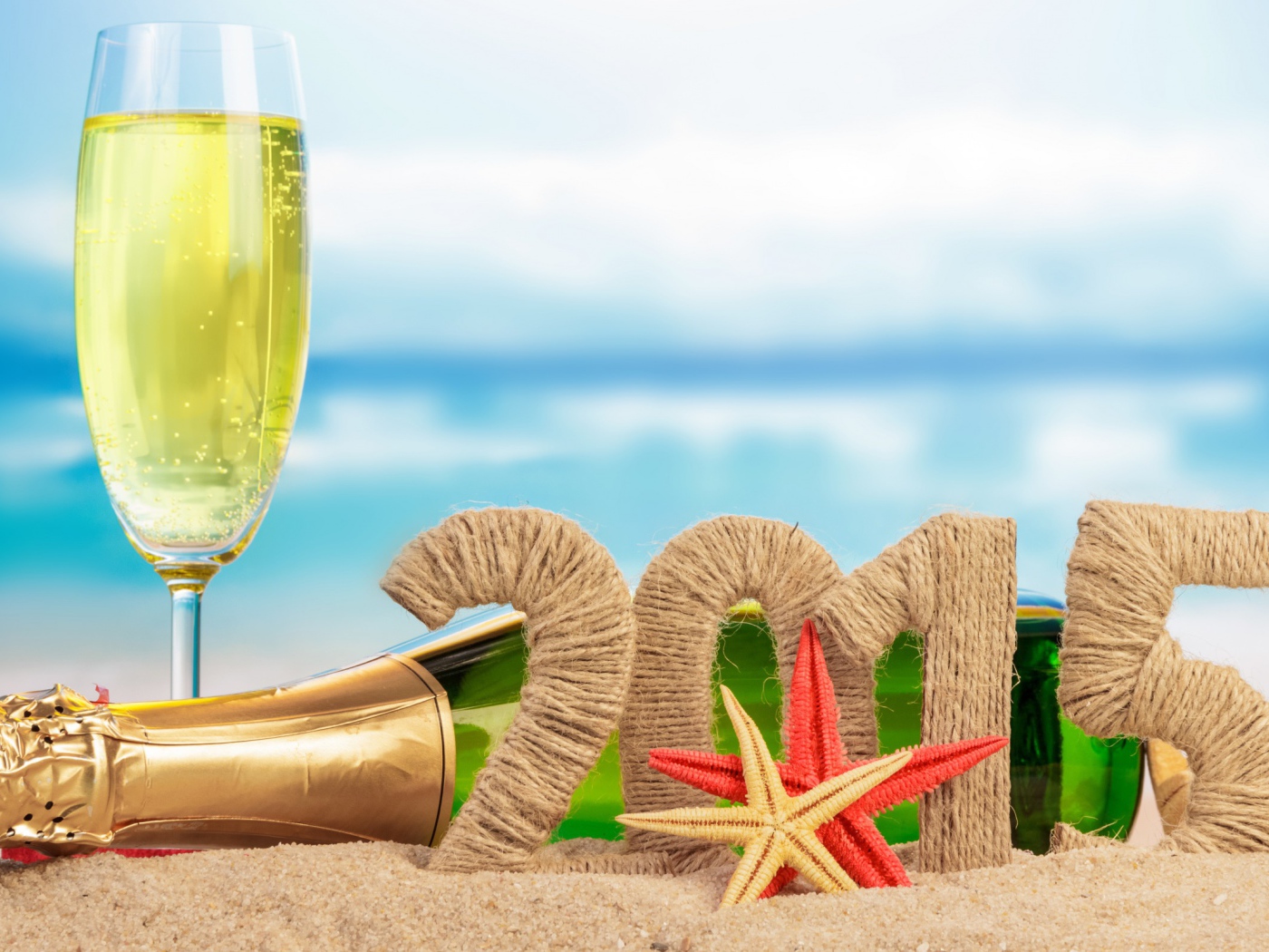 Новый год на пляже