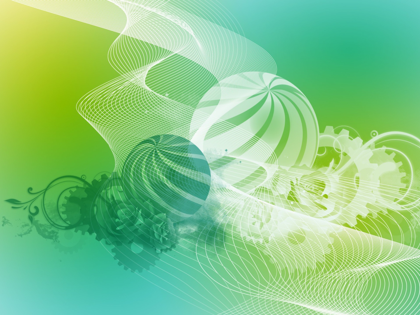 Шары цветы и паутина