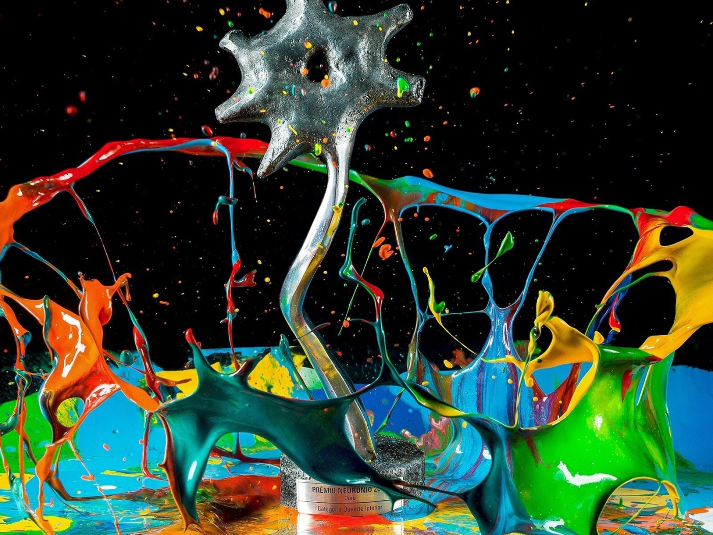 Брызги краски