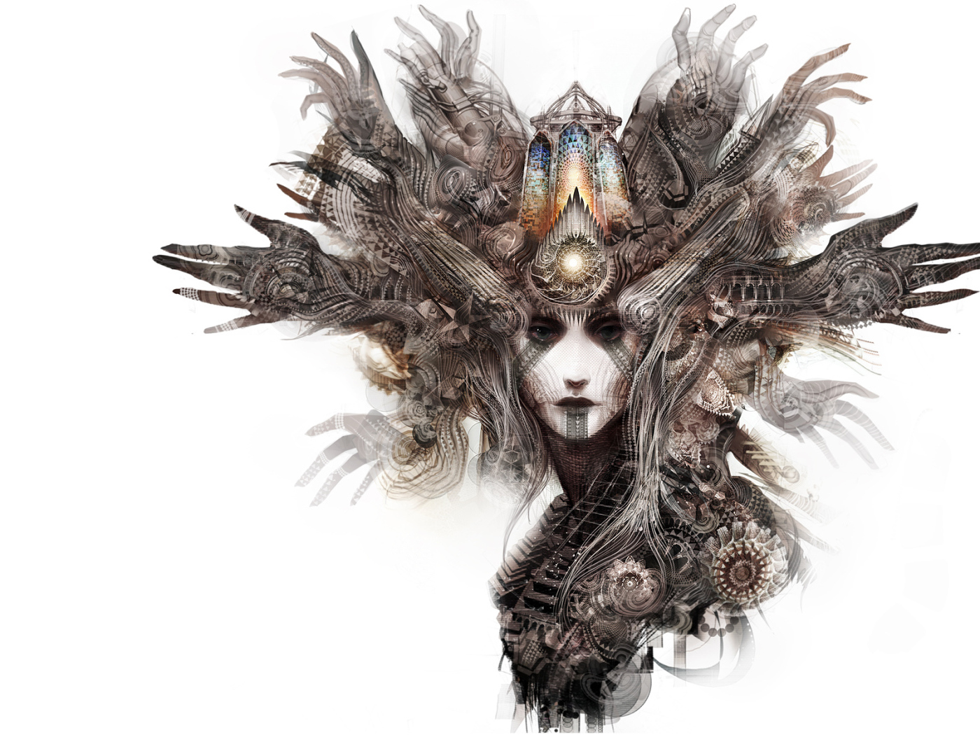 Лицо и руки