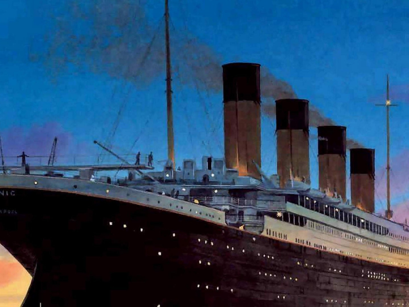 Titanic under the British flag