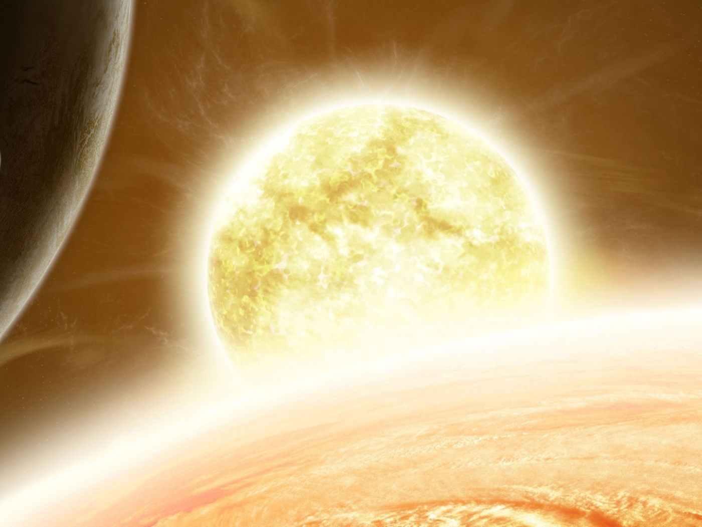 Горящая звезда