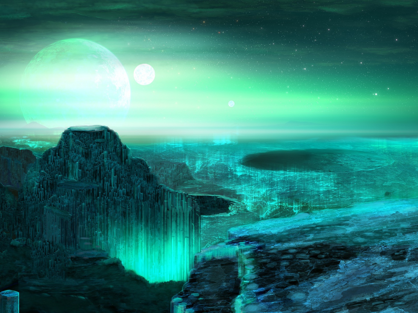 Мертвый ледяной мир