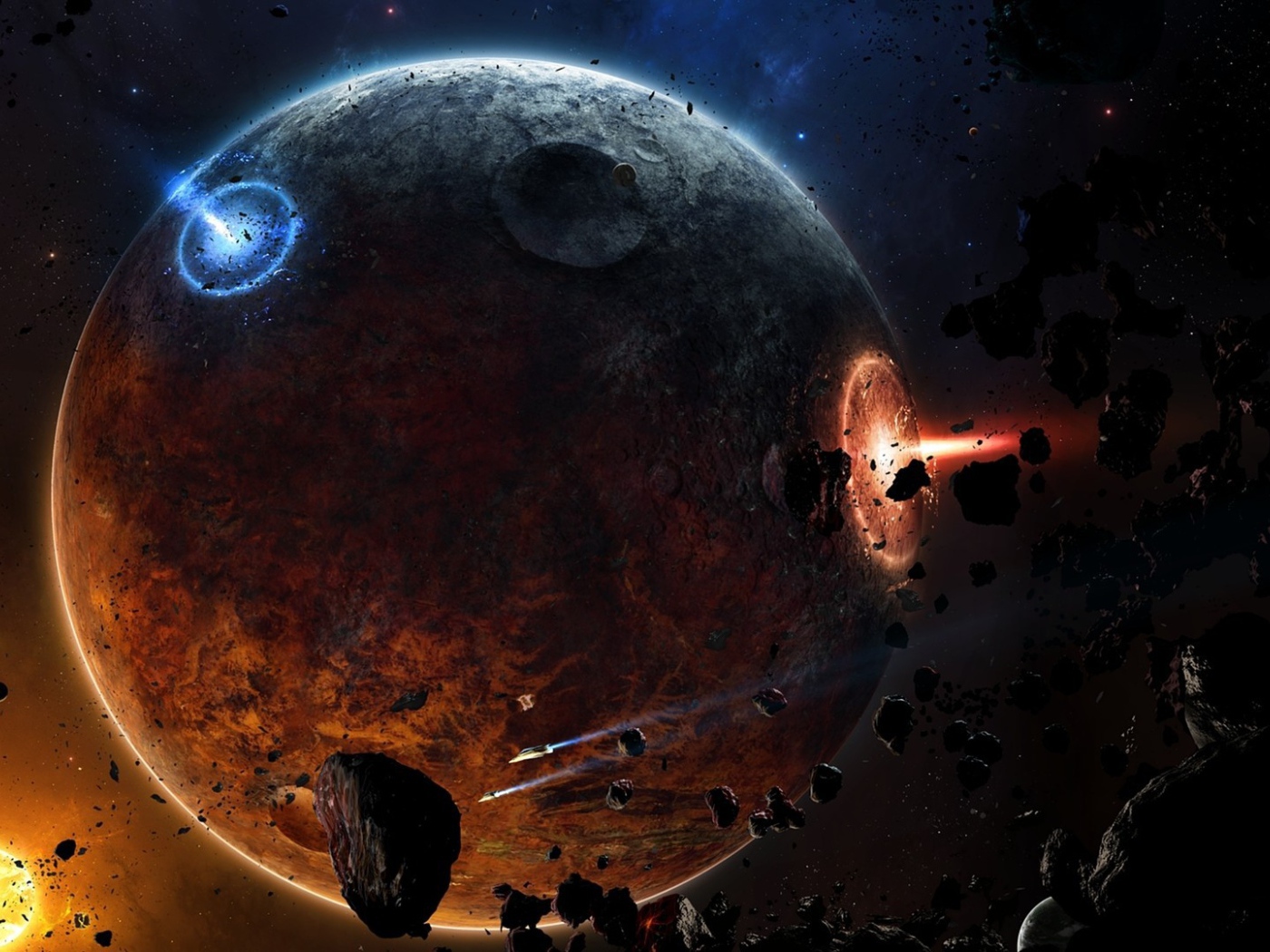 Атака необитаемой луны