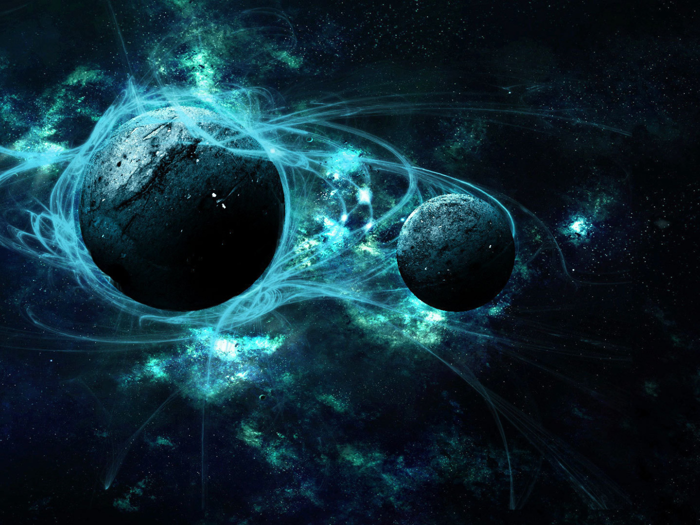 Энергия вокруг планет