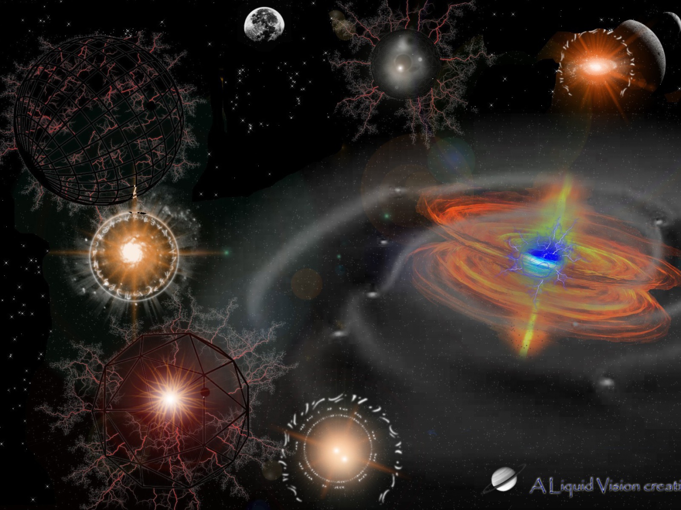 Космос в рисунках