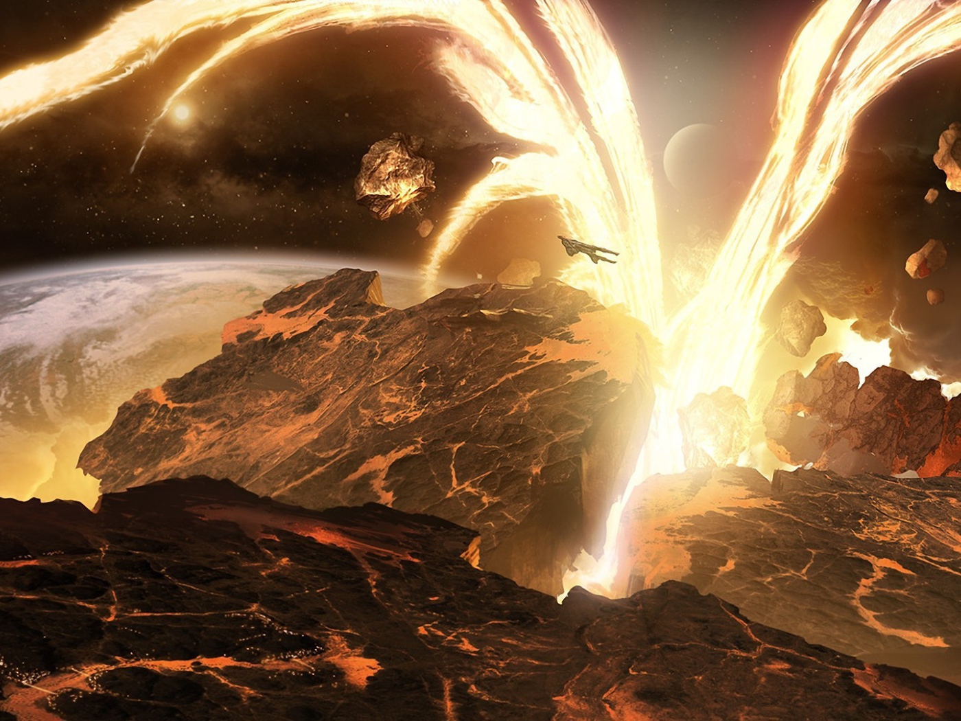 Разлом земной коры