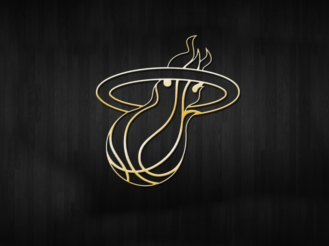 Золотой логoтип баскетбольной команды